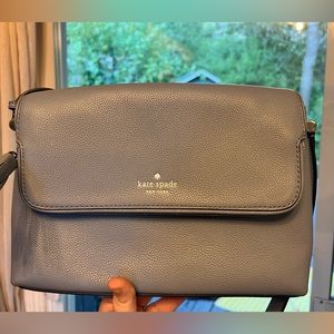 Kate Spade Leather Crossbody Blue Like New